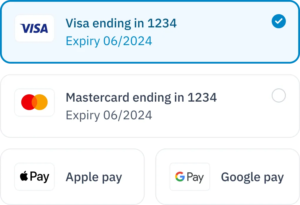 Secure and convenient online payment